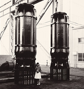 水中斜流ポンプ