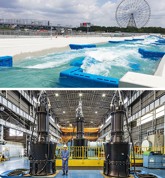 コラム式水中ポンプSSP型