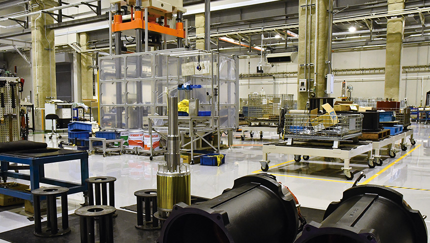 モータ組立エリア