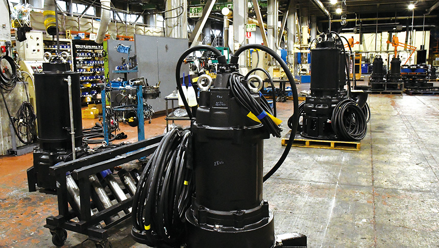 受注品組立エリア