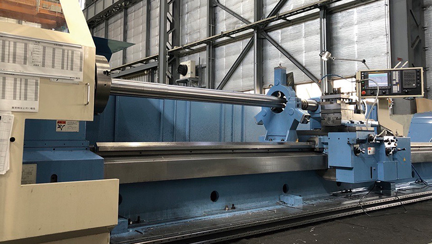 NCシャフト旋盤