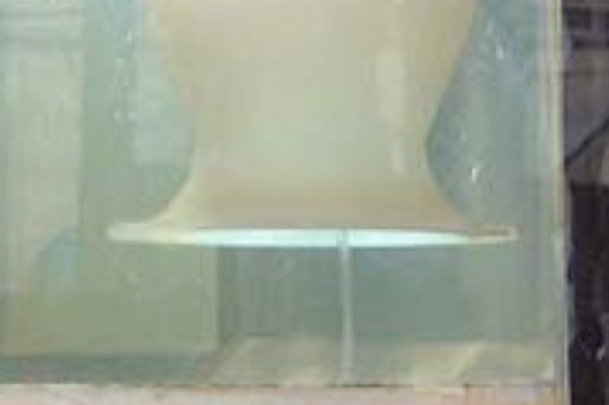 模型試験による水中渦