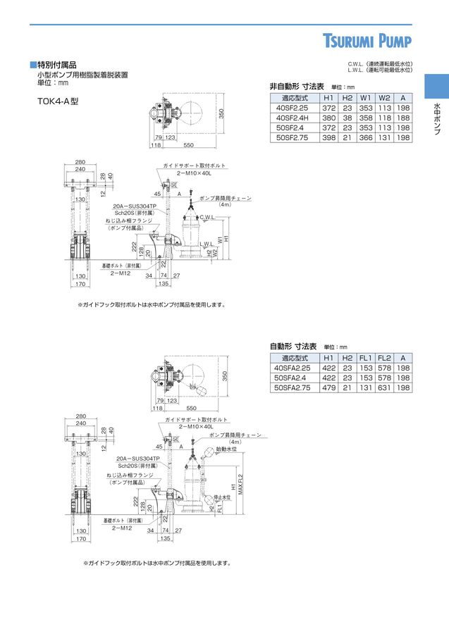 TSURUMI PUMP vol.11-D