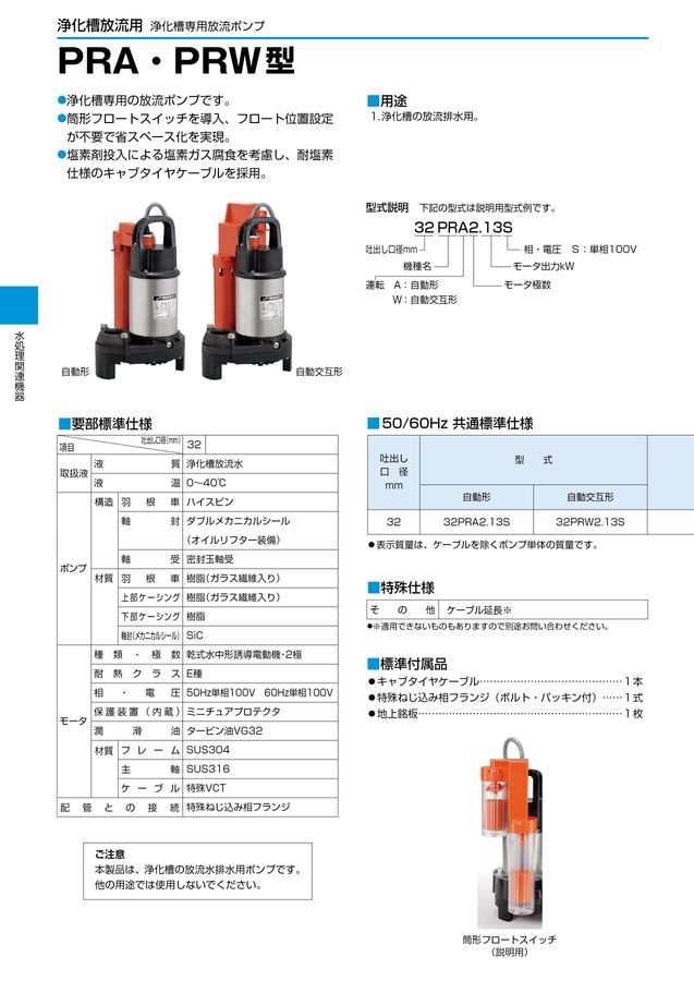 TSURUMI PUMP vol.11-D