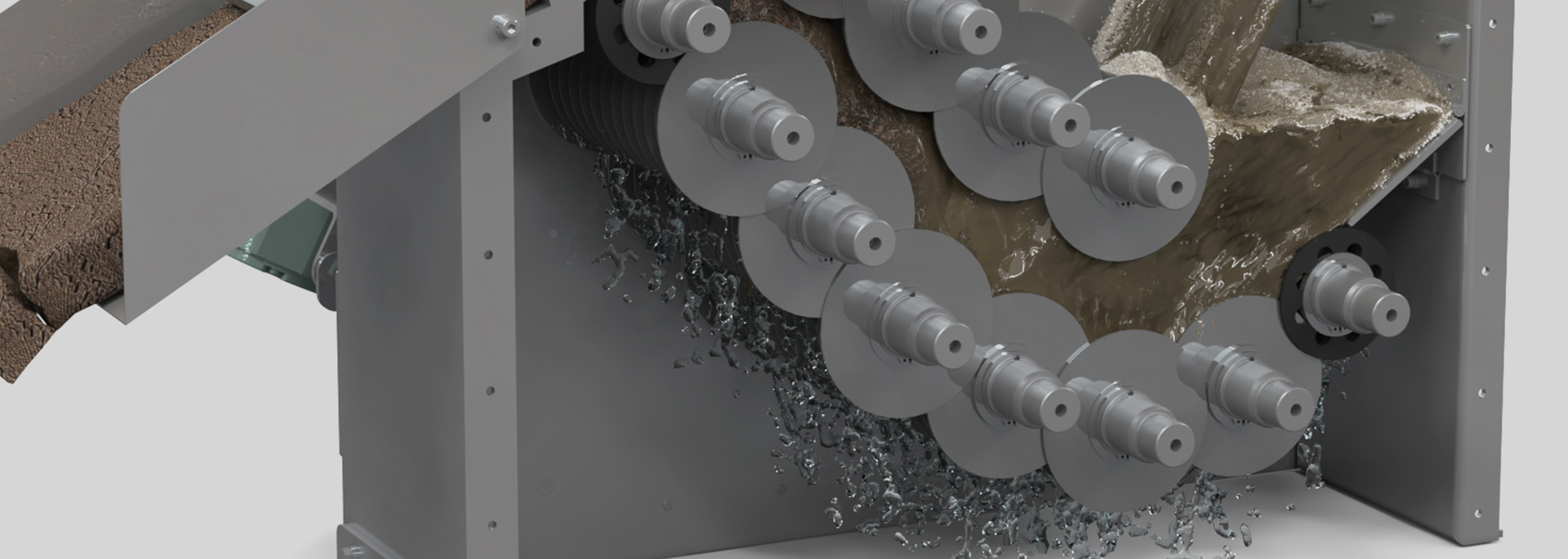 多重円板型脱水機JD型