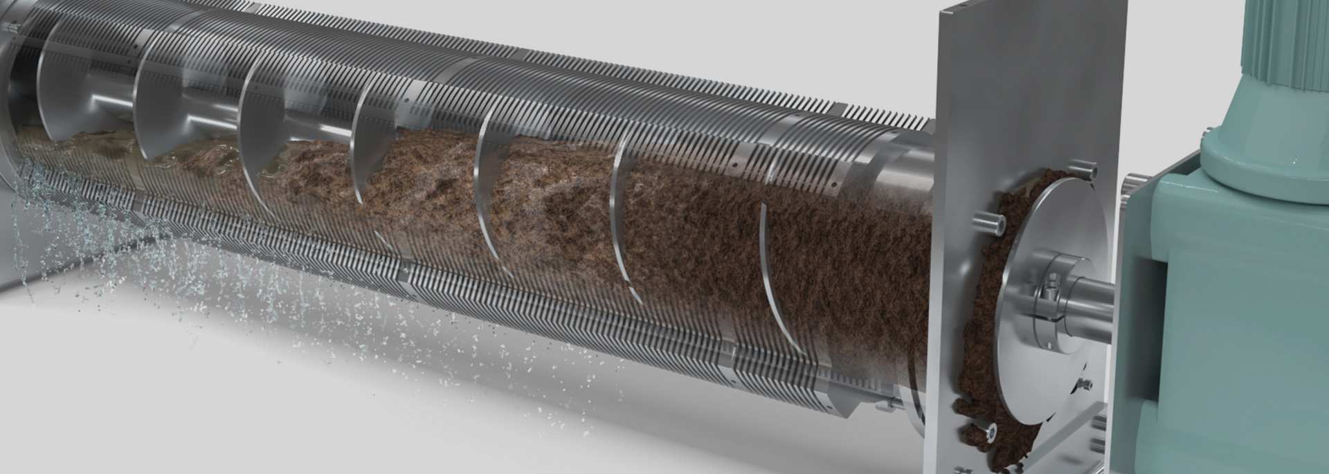 多重板型スクリュープレス脱水機MDC型