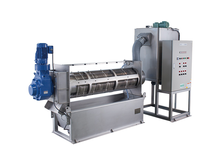 多重板型スクリュープレス脱水機