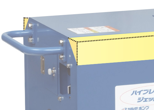 コーナーカット構造