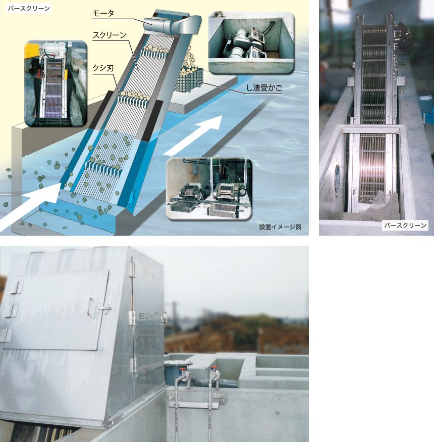 前処理用スクリーン 適応機種 KE / KM