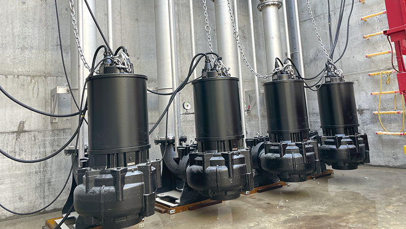 造成地の雨水排水設備