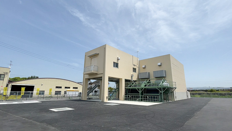 地域の内⽔排除を担うポンプ場