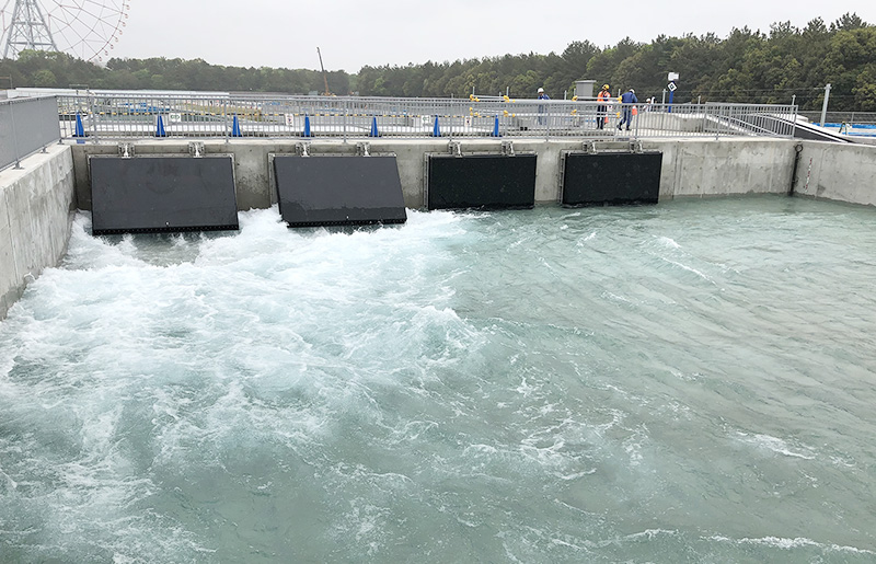 揚水ポンプの稼働状況